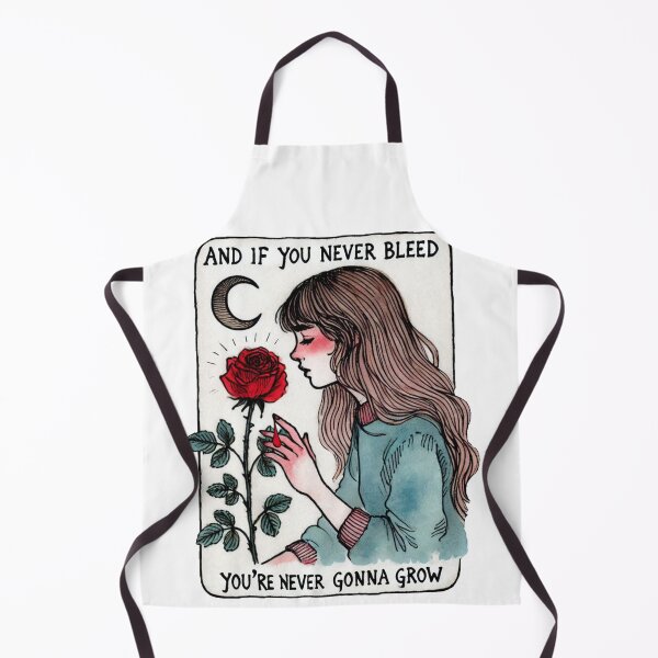 Item preview, And if you never bleed you are never gonna grow - Taylor Swift - Tarot Card designed and sold by Gautamaa.