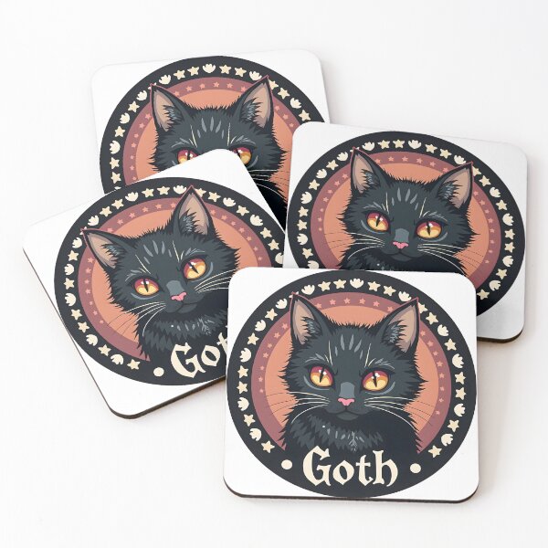 Item preview, Goth Cat designed and sold by barbastyle.