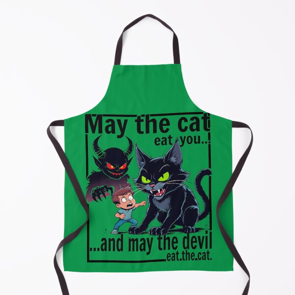 Item preview, May the Cat Eat You" Funny Irish Saying T-Shirt – St. Patrick’s Day Humor designed and sold by WAUZ.