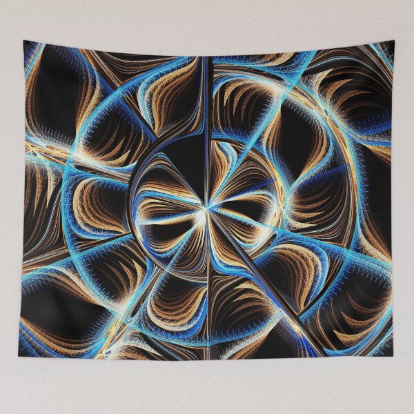 Item preview, The Azure Weave Mandala designed and sold by bloorose.