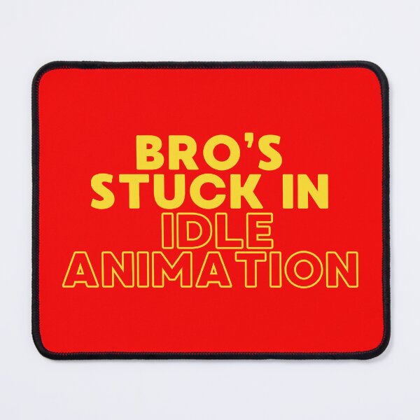 Item preview, NPC Vibes - Bro's stuck in idle animation designed and sold by nature. electrified..