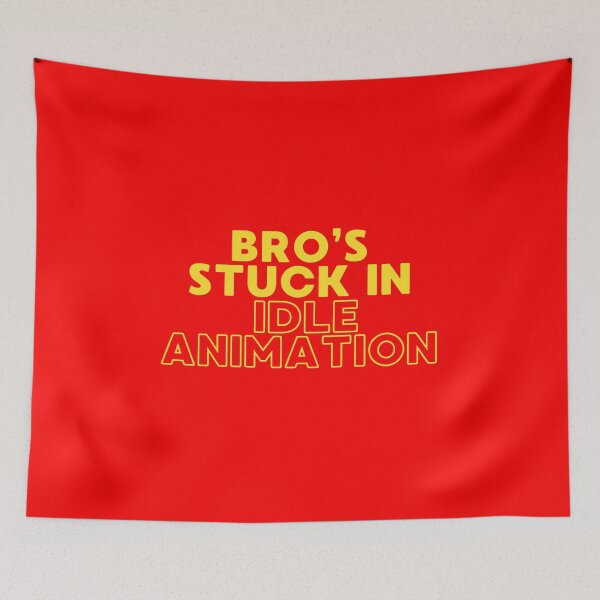 Item preview, NPC Vibes - Bro's stuck in idle animation designed and sold by nature. electrified..