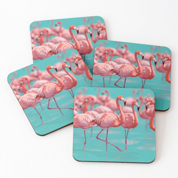 Item preview, A Flamboyance of Flamingos designed and sold by Saim-165.