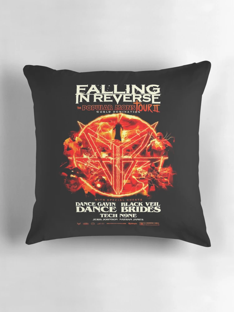 Thumbnail 3 of 4, Pillow, Falling In Reverse designed and sold by Design-Pricks.