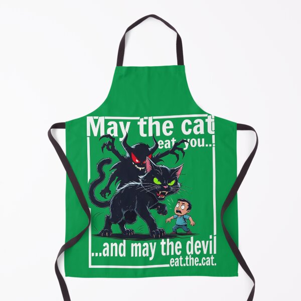 Item preview, Funny Irish Curse T-Shirt – May the Cat Eat You! St. Paddy’s Day Tee designed and sold by WAUZ.