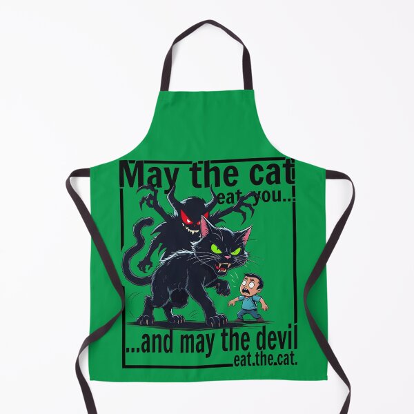Item preview, Funny Irish Curse T-Shirt "Black" – May the Cat Eat You! St. Paddy’s Day Tee designed and sold by WAUZ.