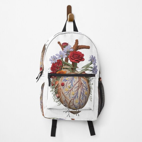 Item preview, Floral Heart in bloom - Botanical Anatomy designed and sold by pixelated_echoes.