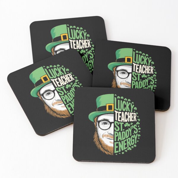 Item preview, Lucky Teacher St. Paddy’s Energy - Funny Irish Teacher Saying designed and sold by GRABAPSHOP.