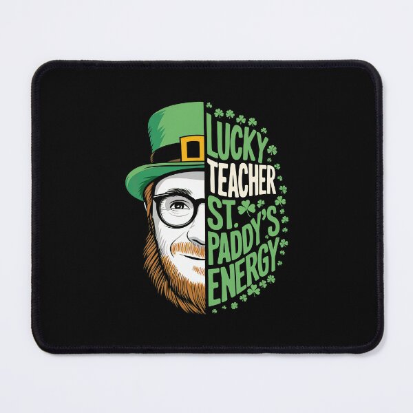 Item preview, Lucky Teacher St. Paddy’s Energy - Funny Irish Teacher Saying designed and sold by GRABAPSHOP.