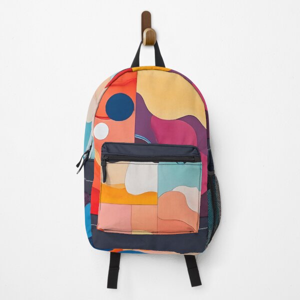 Item preview, Vibrant Cosmic Landscape of Colorful Waves designed and sold by NelDean.