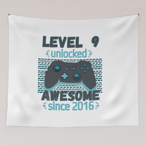 Item preview, 9th Birthday Boy Level 9 Gamer 9 Year Video Game Party  designed and sold by Dreams  come true.