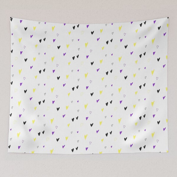 Item preview, Nonbinary Doodle Hearts designed and sold by STocelot.