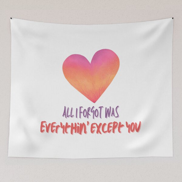 Item preview, All I Forgot – Vibrant Heart Lyric designed and sold by HonkyTonk2025.
