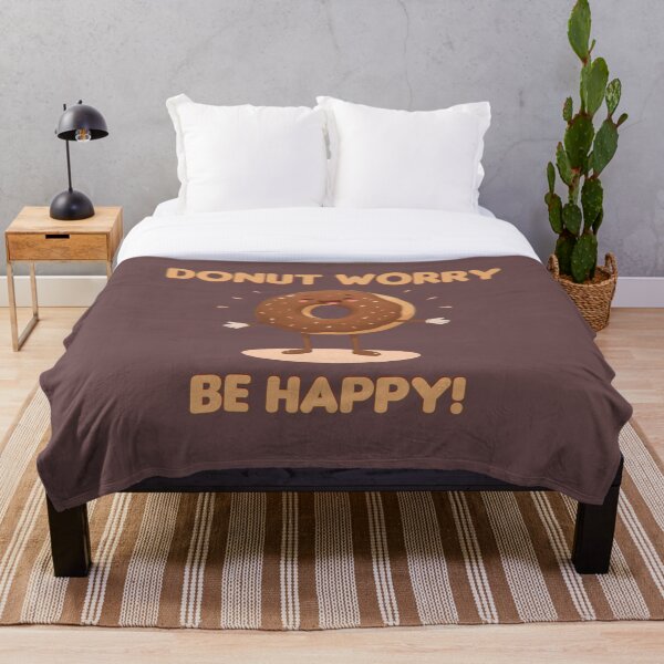 Item preview, Donut worry be happy! designed and sold by Cuddlegroove.