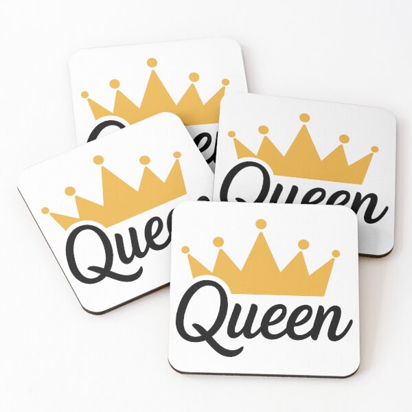 Item preview, Queen Crown Typography Gold Tiara designed and sold by theartfulaspie.