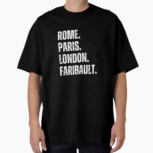 Aperçu de l'œuvre Rome. Paris. Londres. Faribault. créée et vendue par It's Wheelie Cool.