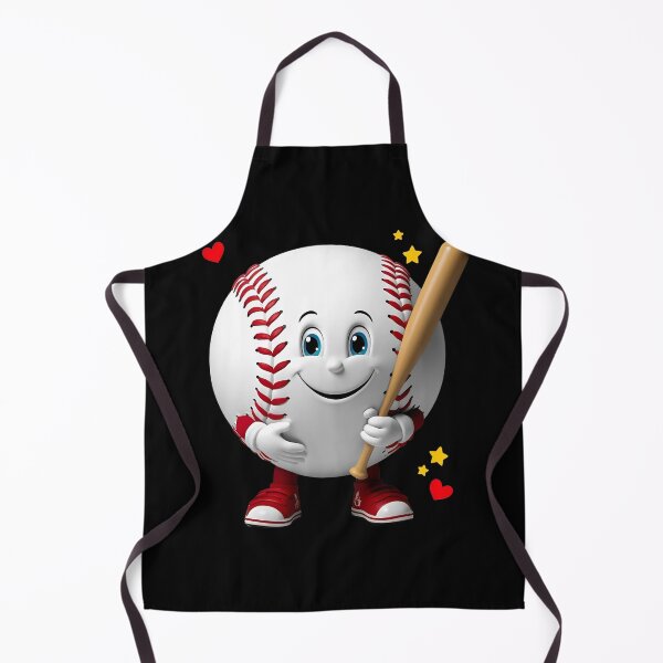Aperçu de l'œuvre Smiling cartoon baseball with bat créée et vendue par ATOTI.