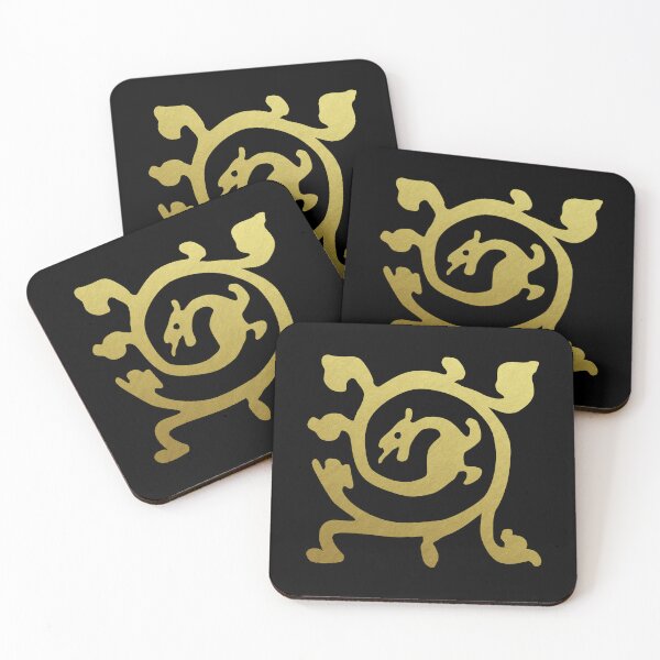 Item preview, Medieval Style Metallic Gold Dragon designed and sold by Pixelchicken.
