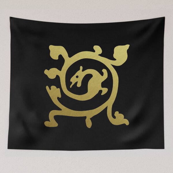 Item preview, Medieval Style Metallic Gold Dragon designed and sold by Pixelchicken.