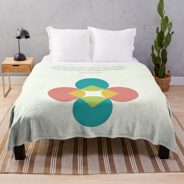 Item preview, Jeremiah 29 11 Christian Bible Verse Geometric Abstract designed and sold by kakarikihill.