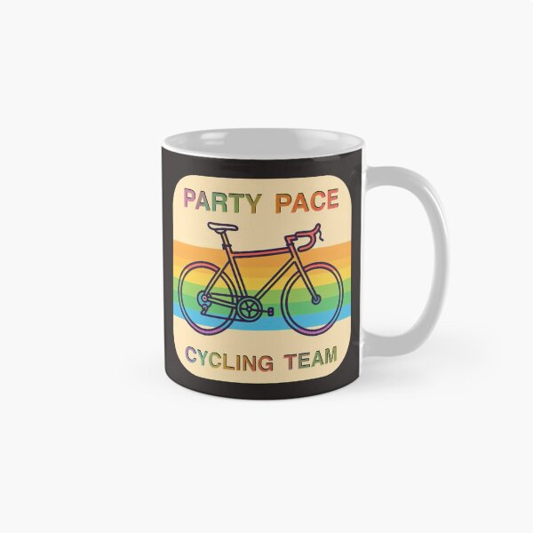 Item preview, Party Pace Cycling Team – Rainbow Road Bike Design designed and sold by rarebeasts.