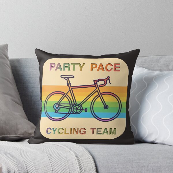 Item preview, Party Pace Cycling Team – Rainbow Road Bike Design designed and sold by rarebeasts.