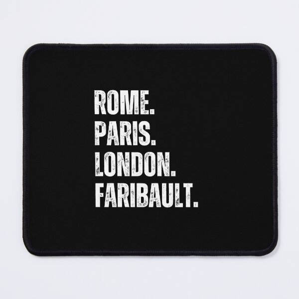 Item preview, Rome. Paris. London. Faribault. designed and sold by It's Wheelie Cool.