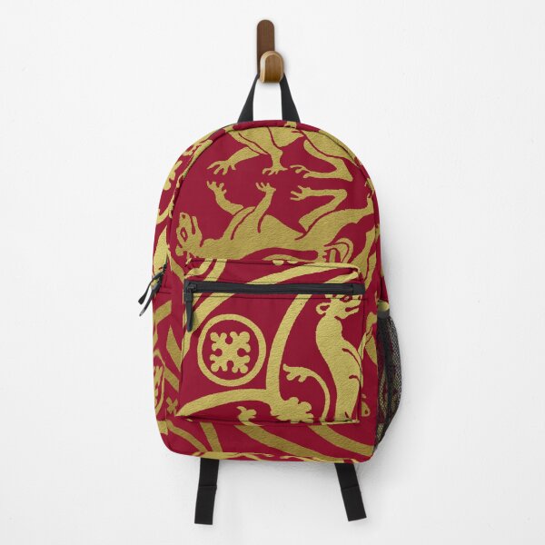 Item preview, Medieval or Renaissance Lion Leopard Metallic Gold designed and sold by Pixelchicken.