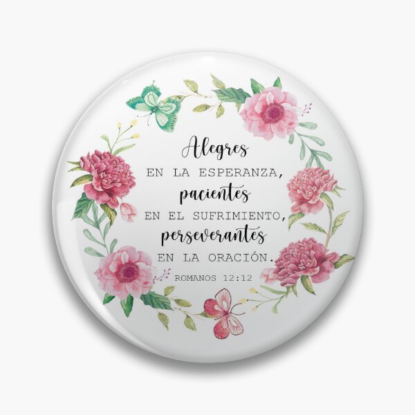 Item preview, Romanos 12:12 Alegres en la esperanza designed and sold by latiendadearyam.