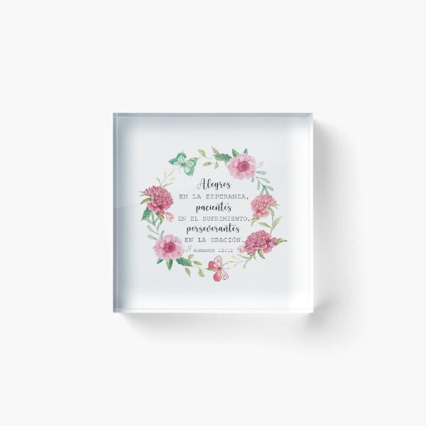 Item preview, Romanos 12:12 Alegres en la esperanza designed and sold by latiendadearyam.