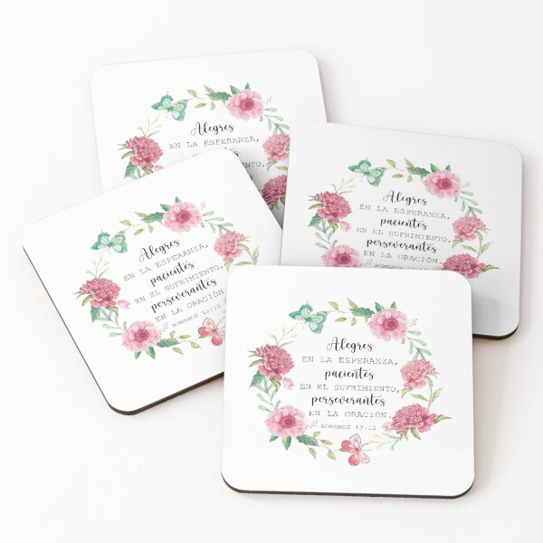 Item preview, Romanos 12:12 Alegres en la esperanza designed and sold by latiendadearyam.