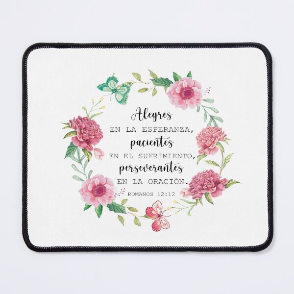 Item preview, Romanos 12:12 Alegres en la esperanza designed and sold by latiendadearyam.