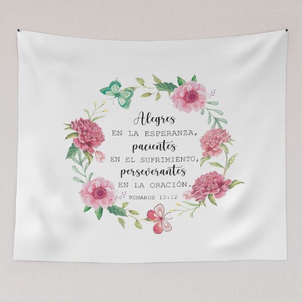 Item preview, Romanos 12:12 Alegres en la esperanza designed and sold by latiendadearyam.