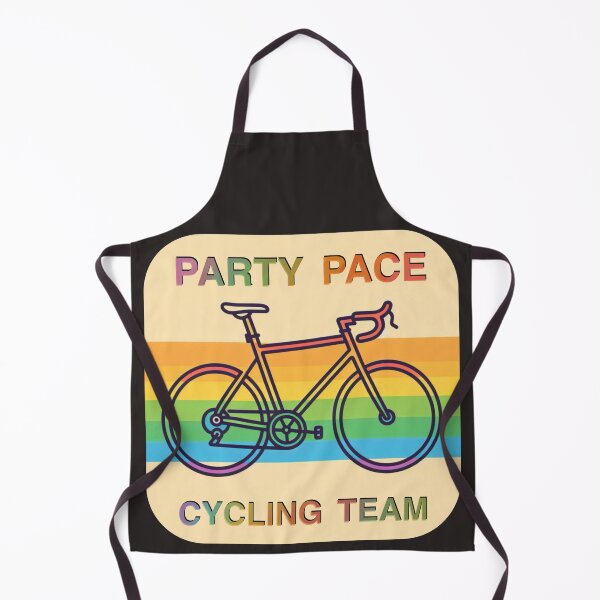 Item preview, Party Pace Cycling Team – Rainbow Road Bike Design designed and sold by rarebeasts.