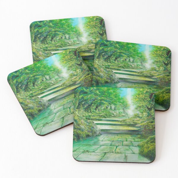 Item preview, Our path - a magical staircase in the forest designed and sold by art paintings.