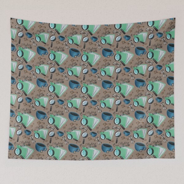 Item preview, Cozy Mystery Book Club Pattern designed and sold by serafineaandd.