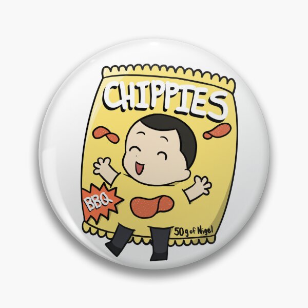 Item preview, Chips Chibi Ivory Chippies BBQ Chip Bag designed and sold by RoseStrange.