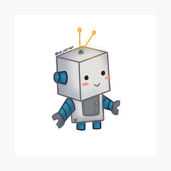 Item preview, Little Robot designed and sold by Af-Artist.
