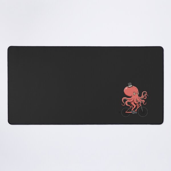 Item preview, Cute product for lovers of underwater animals- Octopus on a Bike designed and sold by Gadget80.