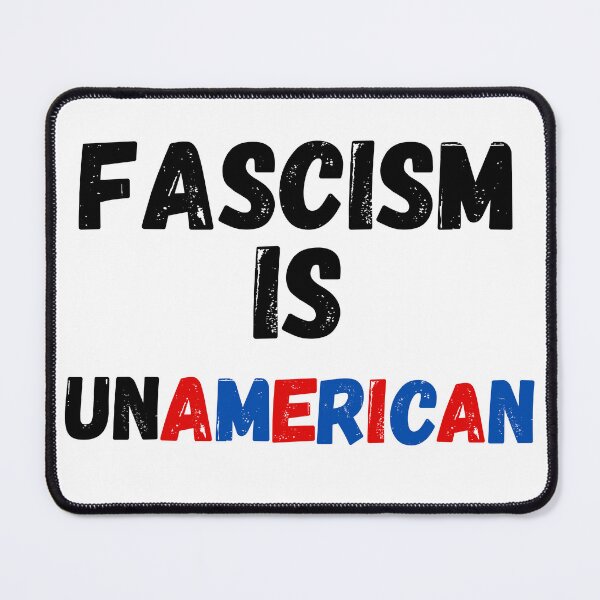 Item preview, Fascism Is UnAmerican Stand Against Fascism T-SHIRT designed and sold by ViviWyco.
