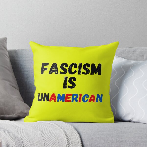 Item preview, Fascism Is UnAmerican Stand Against Fascism T-SHIRT designed and sold by ViviWyco.