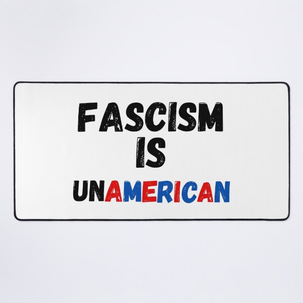 Item preview, Fascism Is UnAmerican Stand Against Fascism T-SHIRT designed and sold by ViviWyco.