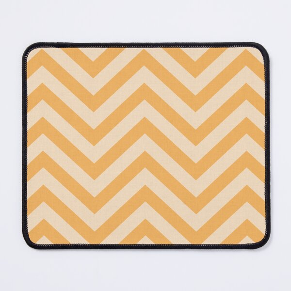 Item preview, Buttery yellow Textured Zig Zag Chevron pattern designed and sold by FrancesPoff.