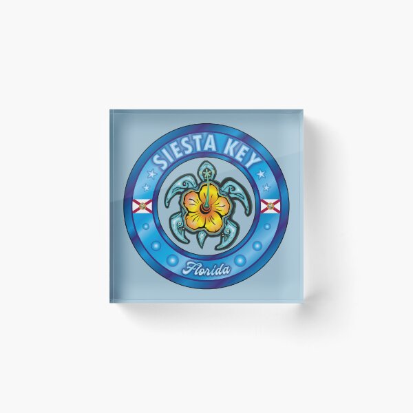 Item preview, Siesta Key Florida sea turtle hibiscus designed and sold by studioss76.