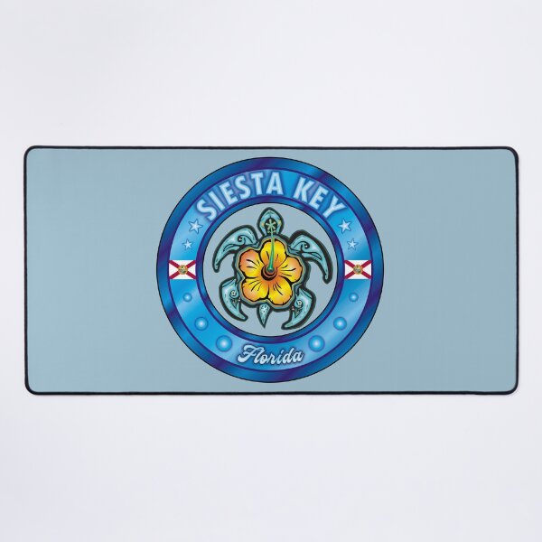 Item preview, Siesta Key Florida sea turtle hibiscus designed and sold by studioss76.
