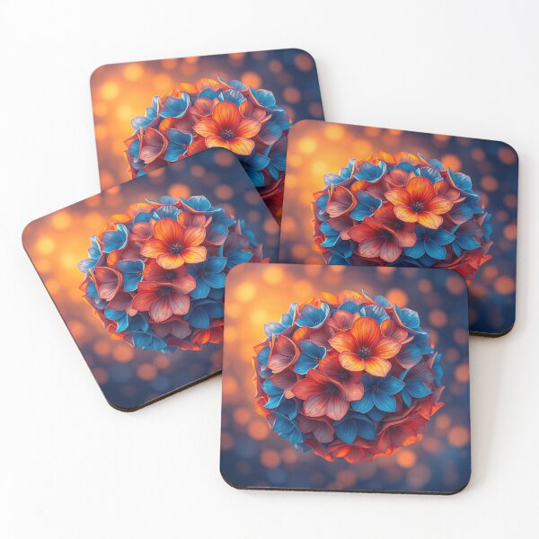 Item preview, Dreamy Spherical Bouquet in Vivid Hues designed and sold by SOFTTIFY.