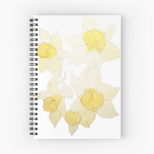 Item preview, Daffodils watercolour painting  designed and sold by esvb.