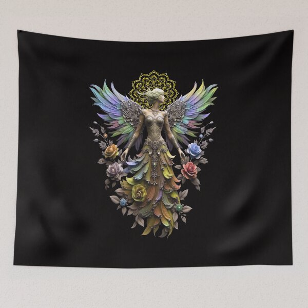 Item preview, Divine Angel Warrior Angelic Protection designed and sold by Atteestude.