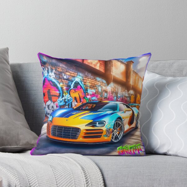 Item preview, Graffiti style pimped supercar  designed and sold by Drone-tees.