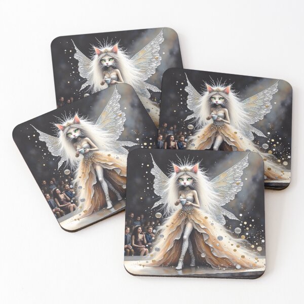 Item preview, Coffee Cat Fairy in the Fashion Show designed and sold by Angelandspot.